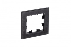 Рамка 1-ая Systeme Electric AtlasDesign Nature Металл оникс ATN312301