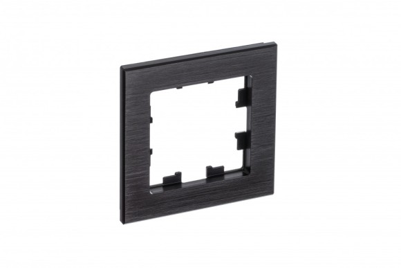 Рамка 1-ая Systeme Electric AtlasDesign Nature Металл оникс ATN312301