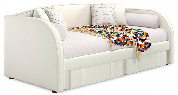 Кровать односпальная Elda 2000x900 c матрасом ГОСТ NMB_TE-00003892