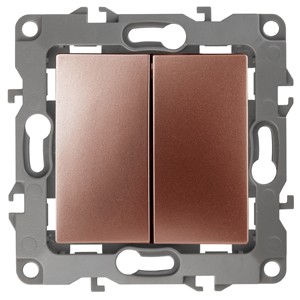 Переключатель двойной Эра 12-1106-14 Б0019297