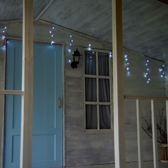 Гирлянда Бахрома Uniel ULD-B6006-080/STK WHITE IP44 UL-00012074