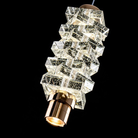 Подвесная светодиодная люстра Modelux ML.9050.100 GD