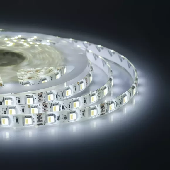 Светодиодная лента Apeyron 12В СТ 14,4Вт/м smd5050 60д/м IP65 700Лм/м 5м 3000К+6500К 00-117 Светодиодная лента Apeyron 12В СТ 14,4Вт/м smd5050 60д/м IP65 700Лм/м 5м 3000К+6500К 00-117
