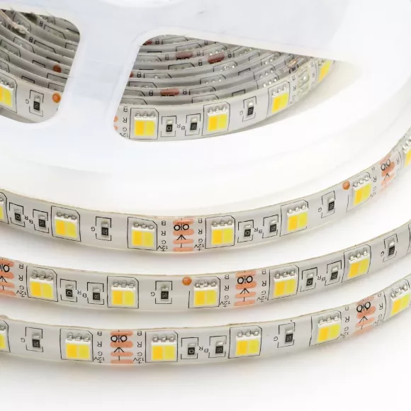 Светодиодная лента Apeyron 12В СТ 14,4Вт/м smd5050 60д/м IP65 700Лм/м 5м 3000К+6500К 00-117 Светодиодная лента Apeyron 12В СТ 14,4Вт/м smd5050 60д/м IP65 700Лм/м 5м 3000К+6500К 00-117