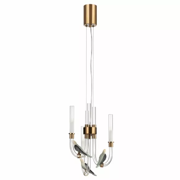 Подвесная люстра Odeon Light Lark L-vision 5431/6L Подвесная люстра Odeon Light Lark L-vision 5431/6L
