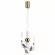 Подвесная люстра Odeon Light Lark L-vision 5431/6L, Бронза, Белый, Нейтральный белый