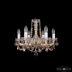 Подвесная люстра Bohemia Ivele Crystal 1402/6/160 G R721