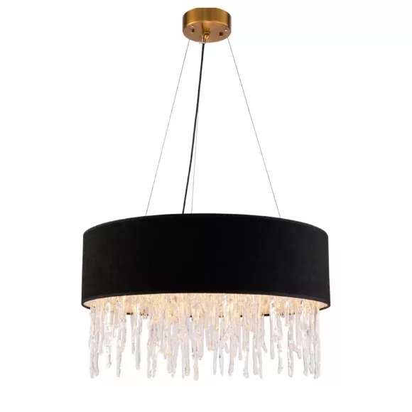 Подвесная люстра Delight Collection KG1102P-6 black, Золото, Черный, Металл, крупный план Подвесная люстра Delight Collection KG1102P-6 black, Золото, Черный, Металл, крупный план