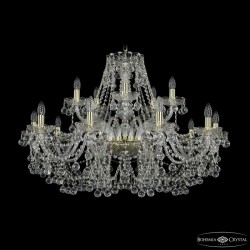 Подвесная люстра Bohemia Ivele Crystal 1409/10+5/360 G