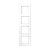 Рамка четырехместная Jung AC584BFWW