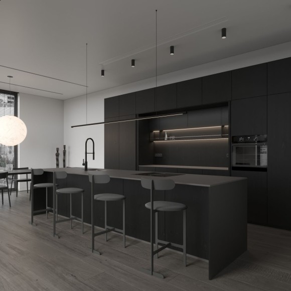 Накладной угловой внутренний профиль для светодиодной ленты Hesby Lighting Line HSBL_0197