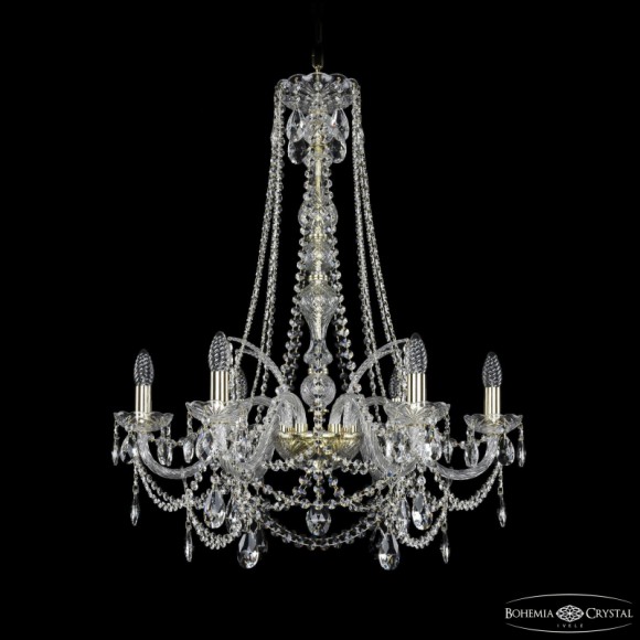 Подвесная люстра Bohemia Ivele Crystal 1411/6/240/h-83 G