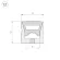 Силиконовый профиль Arlight WPH-FLEX-1212-TOP-S8-10m WHITE 040829