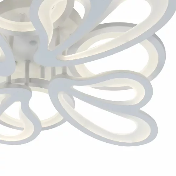 Потолочная люстра Escada Armeria 10229/8LED, Белый, От теплого до холодного, Металл Потолочная люстра Escada Armeria 10229/8LED, Белый, От теплого до холодного, Металл