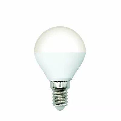 Лампа светодиодная Volpe Optima LED-G45-7W/4000K/E14/FR/SLS UL-00008818