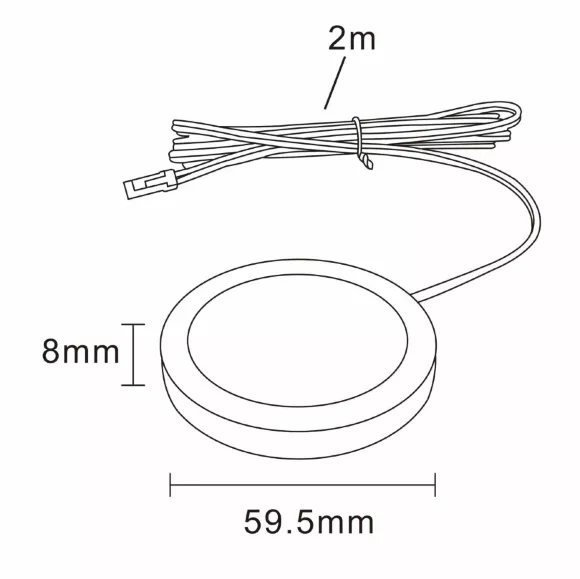 Накладной мебельный светильник Lightstar Mobiled 036240 Накладной мебельный светильник Lightstar Mobiled 036240