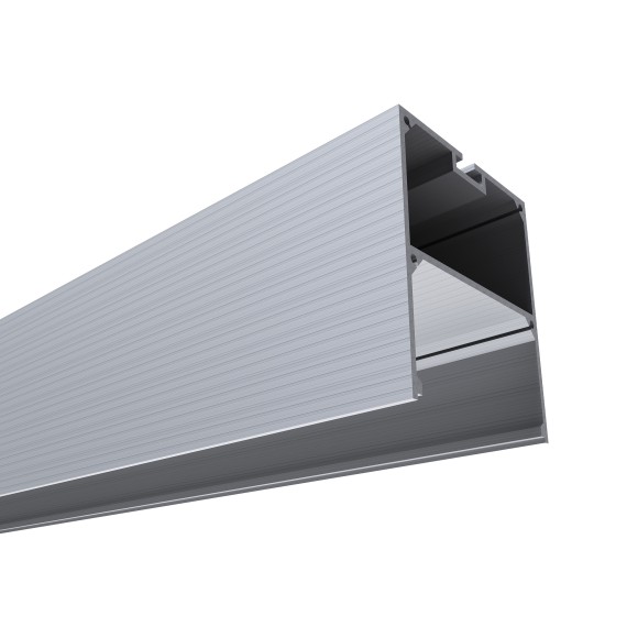 Профиль П-образный подвесной Apeyron ширина ленты до 40мм (рассеиватель, заглушки - 2шт) 08-25