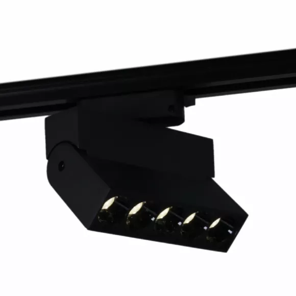 Трековый однофазный светильник Reluce 06187-9.3-001QY LED10W BK Трековый однофазный светильник Reluce 06187-9.3-001QY LED10W BK
