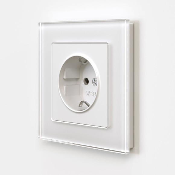 Розетка с заземлением Werkel 4690389184703 W1171061