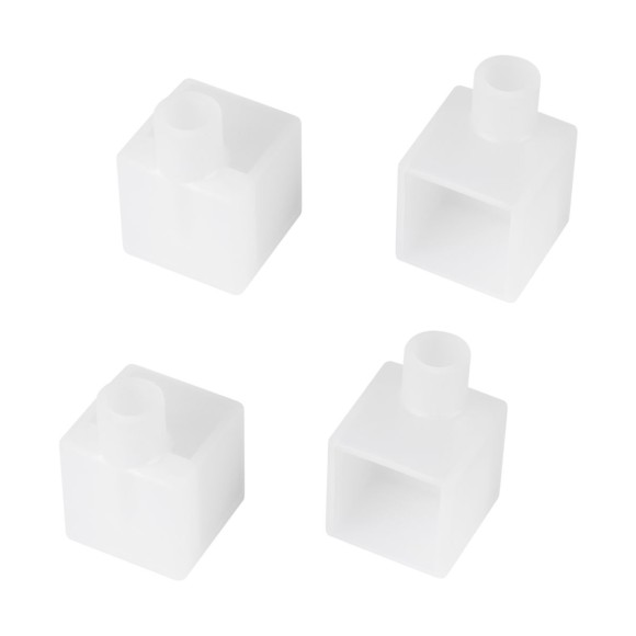 Заглушка Arlight WPH-FLEX-1616-90 WHITE с отверстием (Пластик) 058044