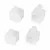 Заглушка Arlight WPH-FLEX-1616-90 WHITE с отверстием  (Пластик) 058044