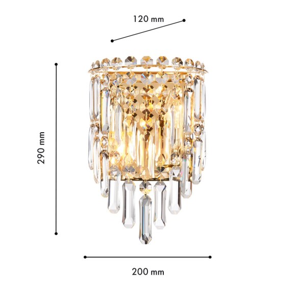 Настенный светильник Favourite Diadem 4724-2W