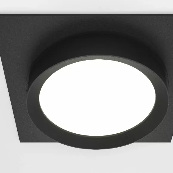 Встраиваемый светильник Maytoni Technical Hoop DL086-GX53-SQ-B Встраиваемый светильник Maytoni Technical Hoop DL086-GX53-SQ-B