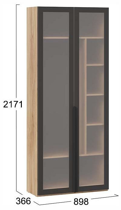 Шкаф платяной Порто СМ-393.07.226 TRI_252733