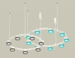 Комплект подвесного светильника Ambrella Light Techno Ring XR92081300 (A9208x2, C9241, C9236, N8488, N8484)