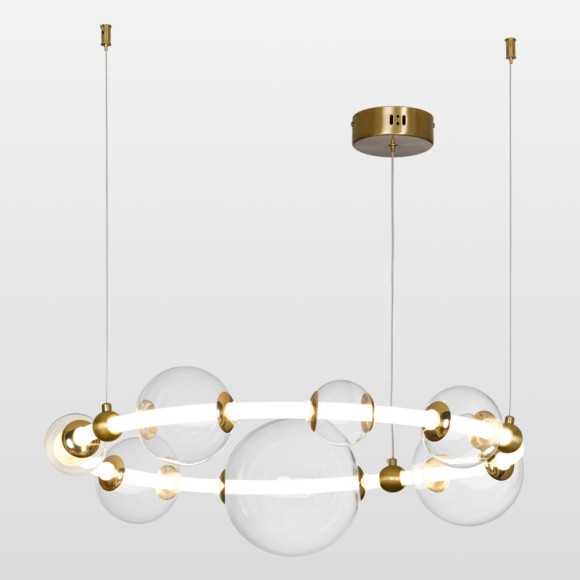 Подвесная светодиодная люстра Lussole Concord LSP-7020