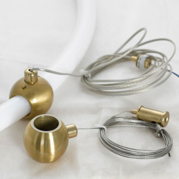 Подвесная светодиодная люстра Lussole Concord LSP-7020