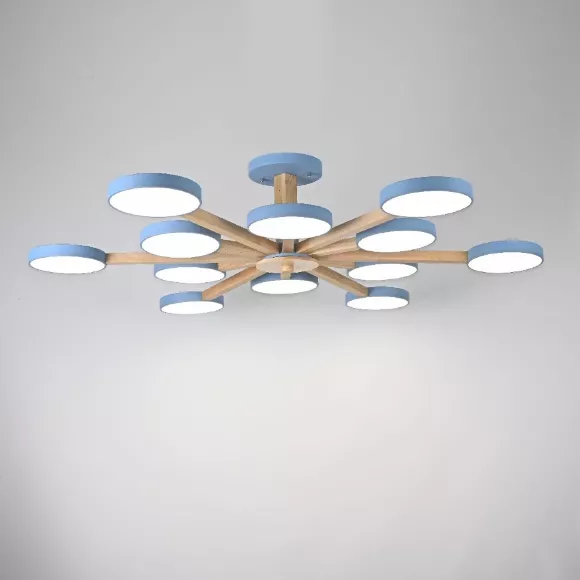 Люстра на штанге ImperiumLoft Turna 228855-26, 3000, 4000, 6000