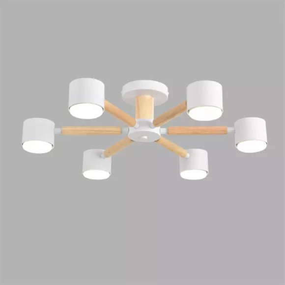 Потолочный светильник Lumion Comfi Vudi 8306/6C, вид сверху Потолочный светильник Lumion Comfi Vudi 8306/6C, вид сверху