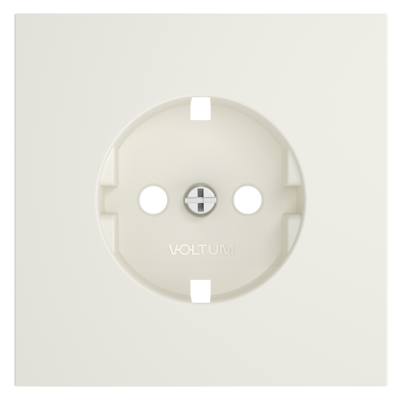 Накладка для розетки с заземлением Voltum S70 (хлопок) VLS000613