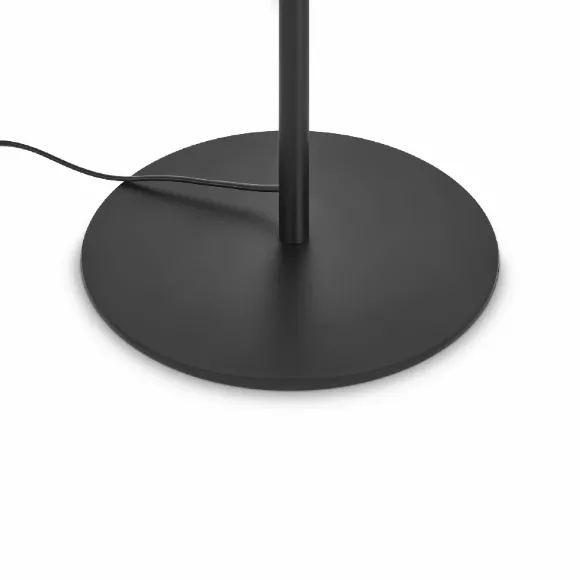 Торшер Freya Shimmer FR5435FL-03B, Черный, Дымчатый, Металл, основание крупным планом Торшер Freya Shimmer FR5435FL-03B, Черный, Дымчатый, Металл, основание крупным планом