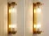 Настенный светильник Delight Collection Wall lamp 88008W/S brass, Латунь, Прозрачный, Металл