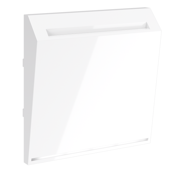 Накладка для выключателя карточного Voltum S70 (белый глянцевый) VLS002601