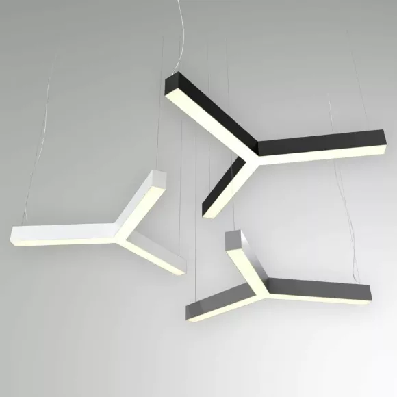 Линейный подвесной светильник Arlight SP-RAYS-3-HANG-5050-510-34W Day4000 049208 Линейный подвесной светильник Arlight SP-RAYS-3-HANG-5050-510-34W Day4000 049208