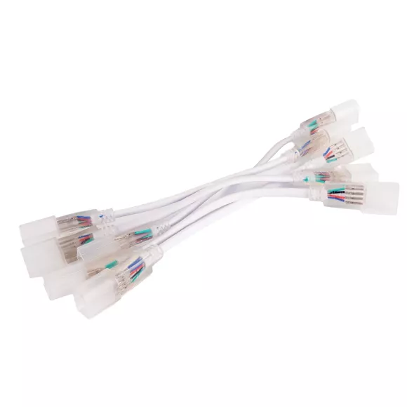 Соединитель для светодиодной ленты 220V Feron LS720 (5050) RGB, LD720-2 52146 Соединитель для светодиодной ленты 220V Feron LS720 (5050) RGB, LD720-2 52146