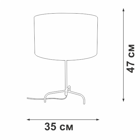 Настольная лампа Vitaluce V29920-1/1L