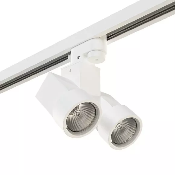 Трековый светильник Lightstar Track 1 white A1T051036 (592026+051036) Трековый светильник Lightstar Track 1 white A1T051036 (592026+051036)
