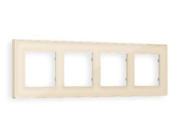 Рамка четырехместная Ambrella Volt Arctic AF580304