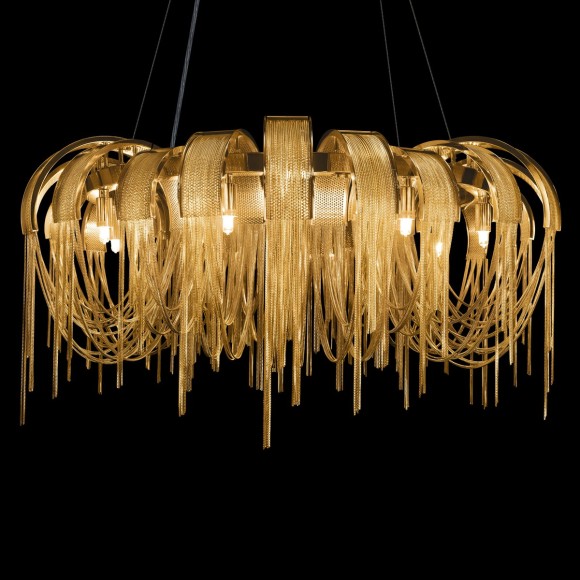 Подвесная люстра Loft IT Volver 10404/800 GD