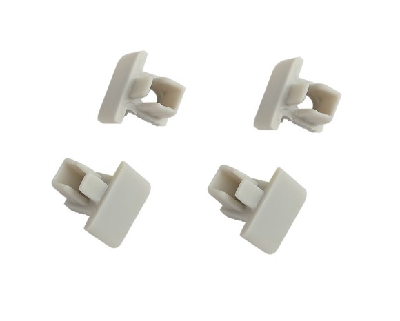 Набор заглушек Эра 1209-3 для профиля 1209 2шт глухие 2шт с отверстием