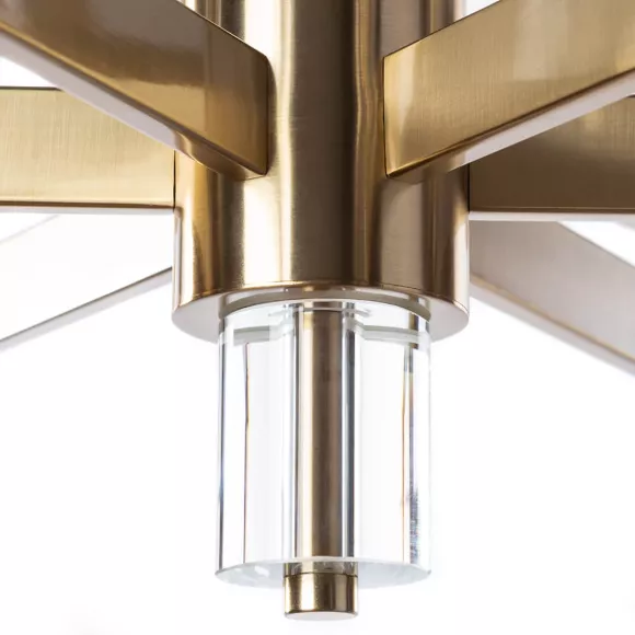 Подвесная люстра Divinare Sham 4505/17 LM-6, декоративные элементы крупным планом Подвесная люстра Divinare Sham 4505/17 LM-6, декоративные элементы крупным планом
