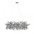 Подвесная люстра Loft IT Spark 10101/600 Chrome