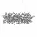 Подвесная люстра Loft IT Spark 10101/600 Chrome, Хром, Металл, Арт-деко стиль