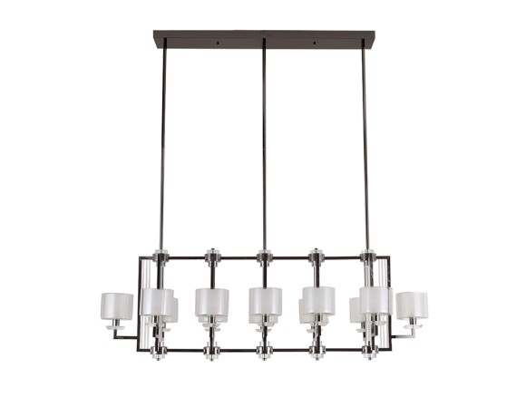 Подвесная люстра Newport 4400 4408+4/S black glossy М0068547