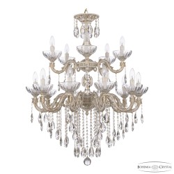 Подвесная люстра Bohemia Ivele Crystal AL79101/10+5/250/2D B WMG P Clear/M-1H