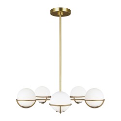 Люстра на штанге Feiss Apollo (fe) FE-APOLLO5-BB